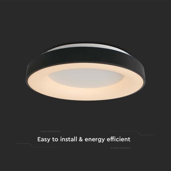 Plafonieră LED dimabilă LED/49W/230V 3000K negru