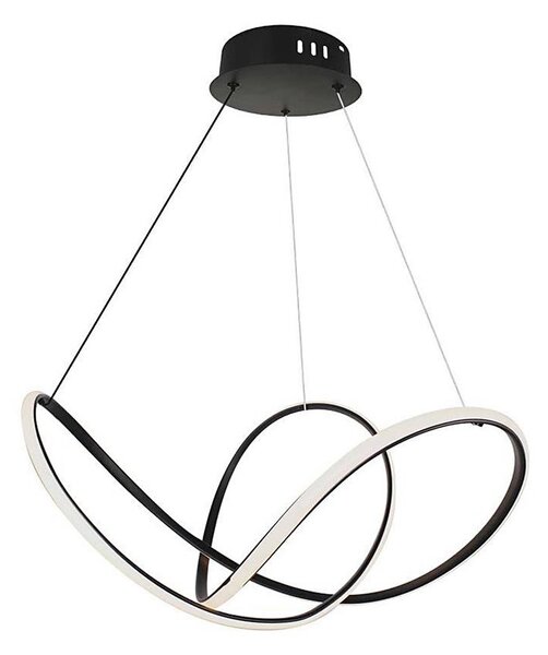 Lustră LED dimabilă pe cablu LED/50W/230V 3000K negru