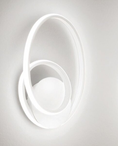 Aplică LED dimabilă DIVA LED/20W/230V alb Gea Luce DIVA A BIANCO SATINATO