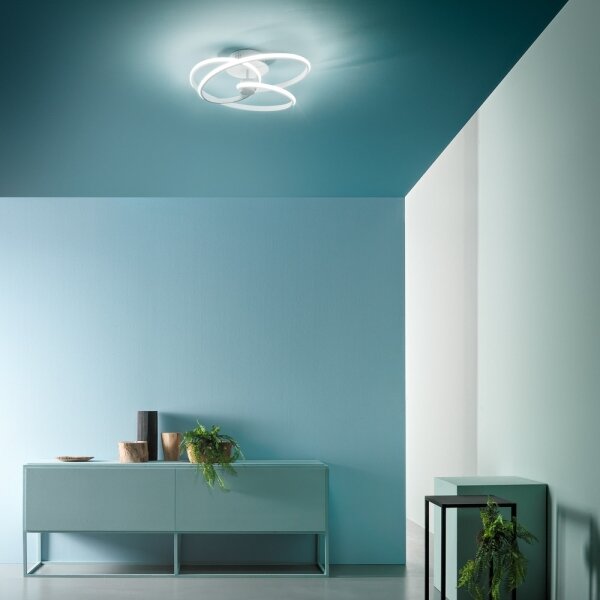 Lustră LED dimabilă aplicată DIVA 42W/230V alb Gea Luce DIVA P P BIANCO