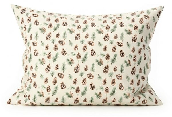 Fata de perna din bumbac PINE CONES 50x70 cm, colorat