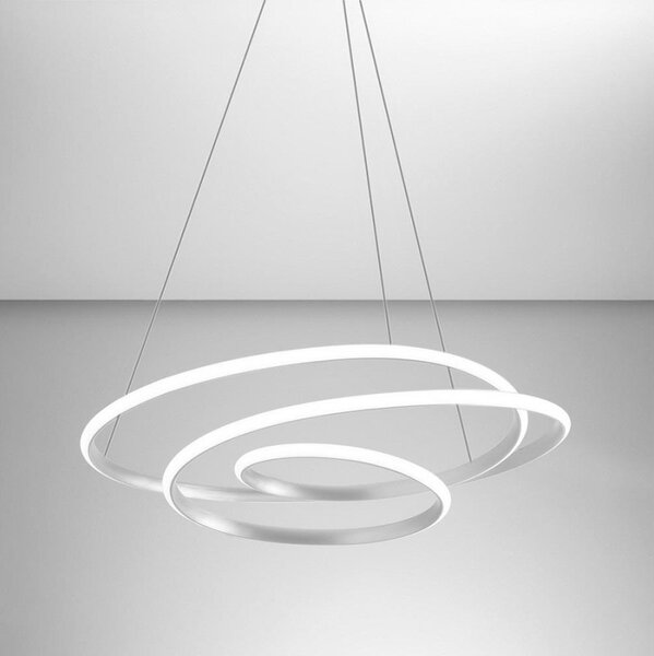 Lustră LED dimabilă pe cablu DIVA LED/44W/230V alb Gea Luce DIVA S G BIANCO