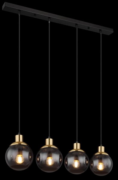 Lustră pe cablu POTTER 4xE27/25W/230V Globo 15860-4H