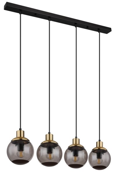 Lustră pe cablu POTTER 4xE27/25W/230V Globo 15860-4H