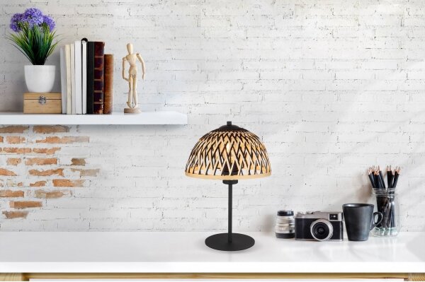 Lampă de masă COLLY 1xE27/15W/230V bambus Globo 15767T