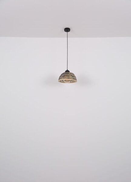 Lustră pe cablu COLLY 1xE27/15W/230V bambus Globo 15767H1