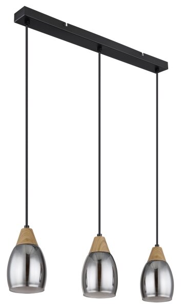 Lustră pe cablu REID 3xE27/15W/230V Globo 15706-3H