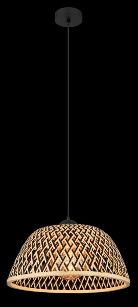 Lustră pe cablu COLLY 1xE27/15W/230V bambus Globo 15767H1