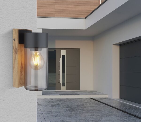 Aplică de exterior ETSI 1xE27/40W/230V IP44 Globo 31975