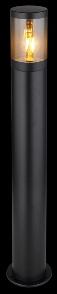 Lampă de exterior XELOO 1xE27/60W/230V 80 cm IP44 Globo 32016BS