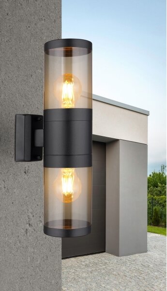 Aplică de exterior XELOO 2xE27/60W/230V IP44 Globo 32014-2BS