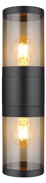 Aplică de exterior XELOO 2xE27/60W/230V IP44 Globo 32014-2BS