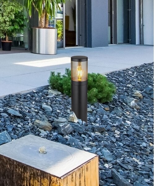 Lampă de exterior XELOO 1xE27/60W/230V 50 cm IP44 Globo 32015BS