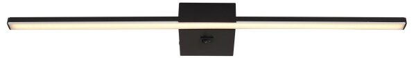 Aplică LED pentru oglindă JAIME LED/12W/230V 61,5 cm negru Globo 41922B