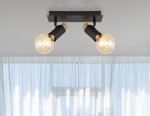 Spot MATTI 2xE27/40W/230V Globo 54045-2