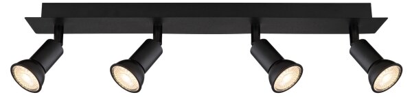 Spot DREW 4xGU10/35W/230V negru Globo 57998-4