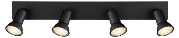 Spot DREW 4xGU10/35W/230V negru Globo 57998-4