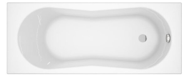 Cada baie incastrata Cersanit Nike, 170 x 70 cm, dreptunghiulara, alb lucios 1700x700 mm