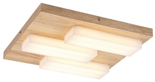 Plafonieră LED KONTE LED/30W/230V stejar Rabalux 71142