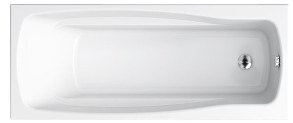 Cada baie incastrata Cersanit Lana, 150 x 70 cm, dreptunghiulara, alb lucios 1500x700 mm