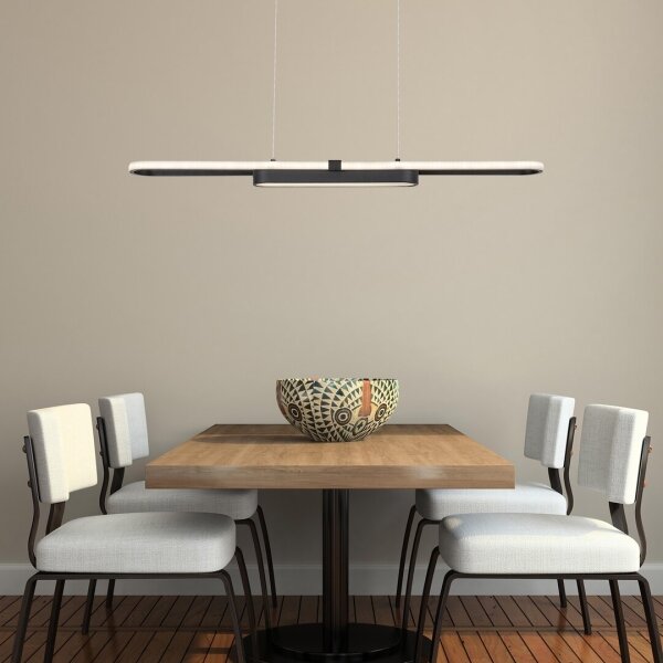 Lustră LED pe cablu CONTESSA LED/48W/230V 4000K negru Rabalux 72030