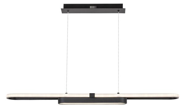 Lustră LED pe cablu CONTESSA LED/48W/230V 4000K negru Rabalux 72030
