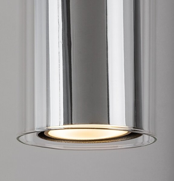 Lustră pe cablu KALEVI 1xGU10/50W/230V transparent/crom Rabalux 72046