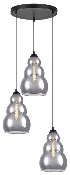 Lustră pe cablu SALVATORE 3xE27/40W/230V Rabalux 72213