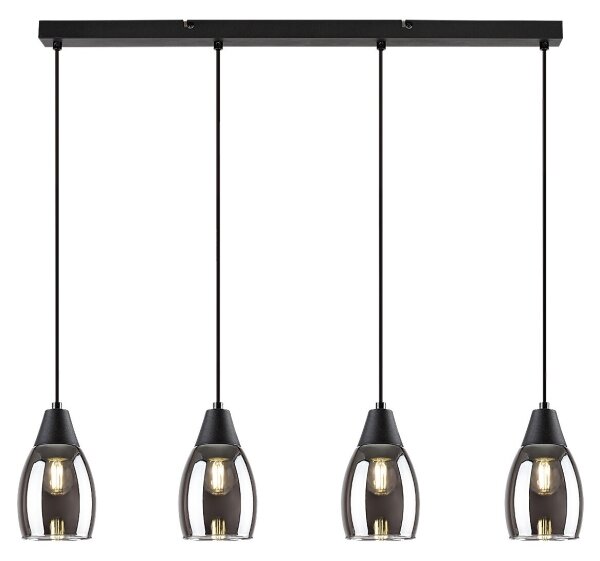 Lustră pe cablu ILMARI 4xE27/15W/230V Rabalux 72184