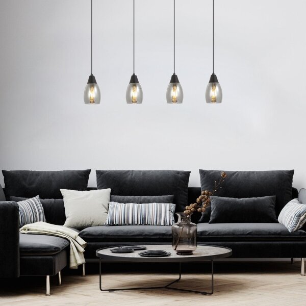 Lustră pe cablu ILMARI 4xE27/15W/230V Rabalux 72184