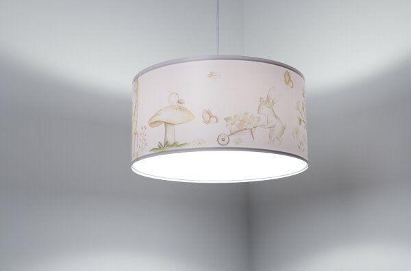 Lustră pe cablu pentru copii SWEET DREAMS 1xE27/60W/230V d. 30 cm