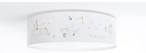 Plafonieră pentru copii SWEET DREAMS 2xE27/60W/230V d. 40 cm