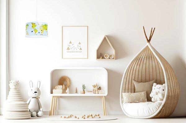 Lustră pe cablu pentru copii SWEET DREAMS 1xE27/60W/230V d. 30 cm