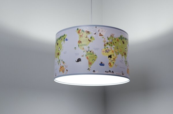 Lustră pe cablu pentru copii SWEET DREAMS 1xE27/60W/230V d. 30 cm