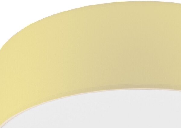 Ceiling light SIRJA PASTEL DOUBLE 4xE27/15W/230V d. 45 cm galben