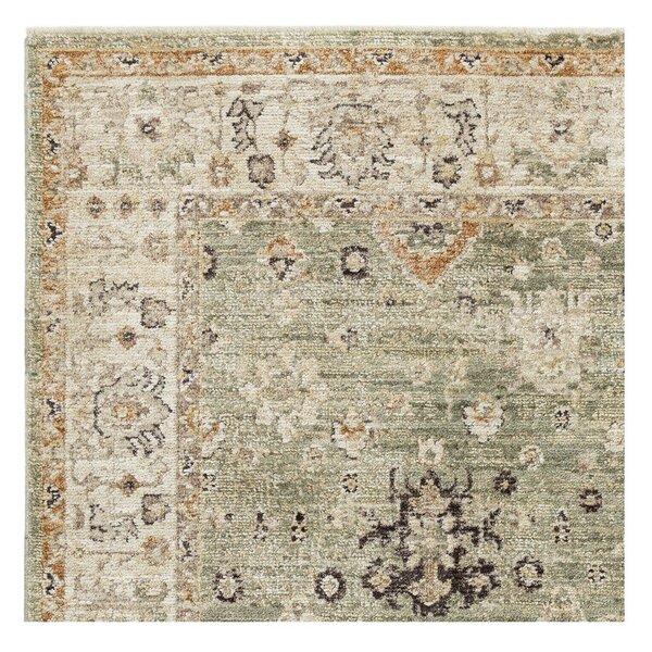 Covor verde-bej țesut manual 120x160 cm Heriz Ornate – Asiatic Carpets