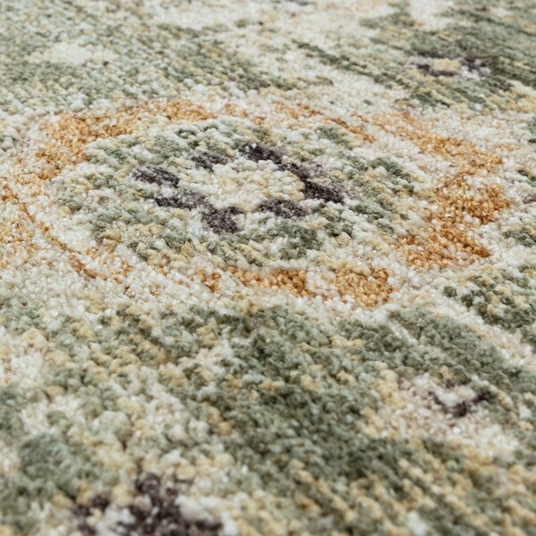 Covor verde-bej țesut manual 120x160 cm Heriz Ornate – Asiatic Carpets