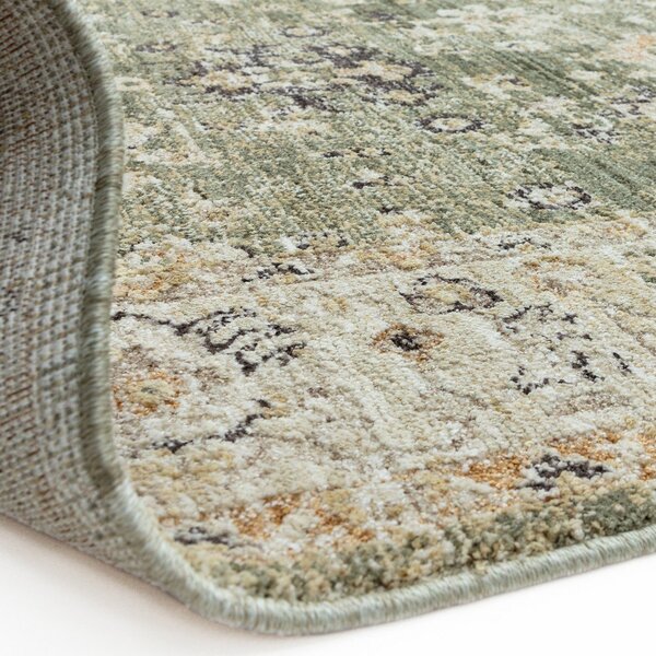 Covor verde-bej țesut manual 120x160 cm Heriz Ornate – Asiatic Carpets