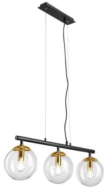 Lustră pe cablu ELOISE 3xE14/15W/230V