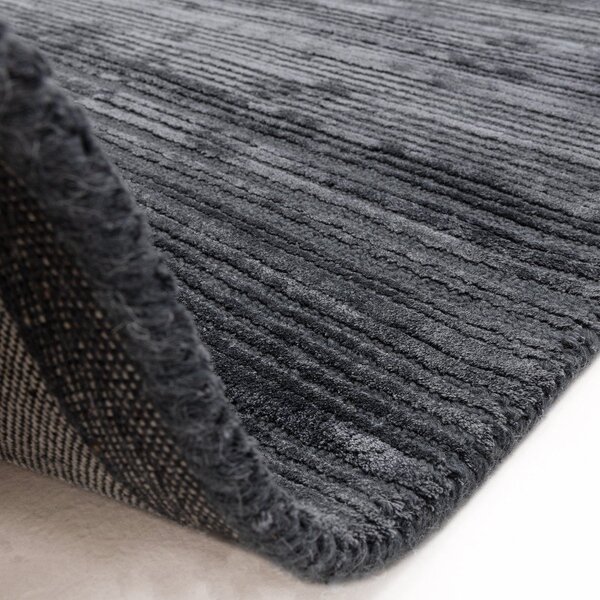 Covor petrol țesut manual din amestesc de lână 160x230 cm Henley Petrol – Asiatic Carpets