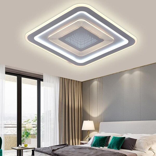 Plafonieră LED dimabilă LED/105W/230V 3000-6500K + telecomandă