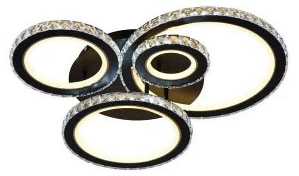 Lustră LED dimabilă aplicată LED/120W/230V 3000-6500K + telecomandă