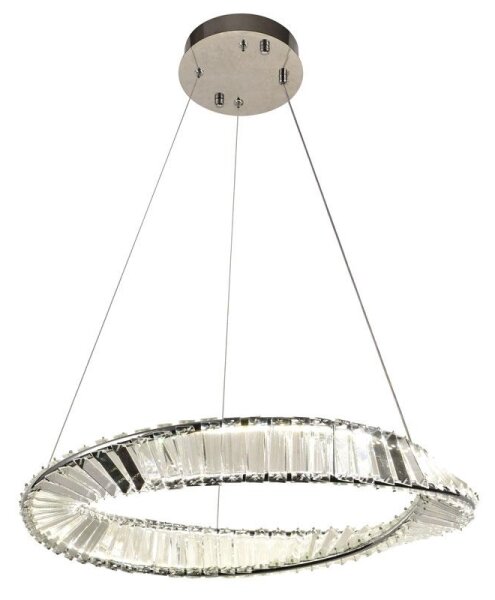 Lustră LED de cristal dimabilă pe cablu LED/40W/230V + telecomandă