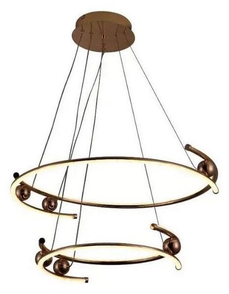 Lustră LED dimabilă pe cablu LED/80W/230V 3000-6500K + telecomandă