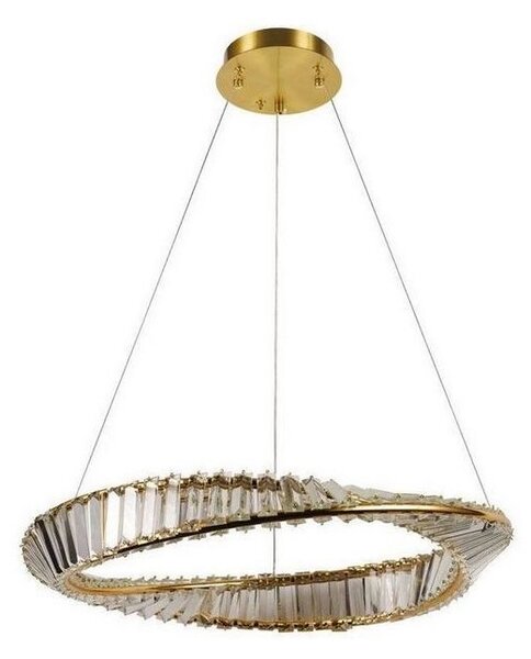 Lustră LED de cristal dimabilă pe cablu LED/40W/230V + telecomandă