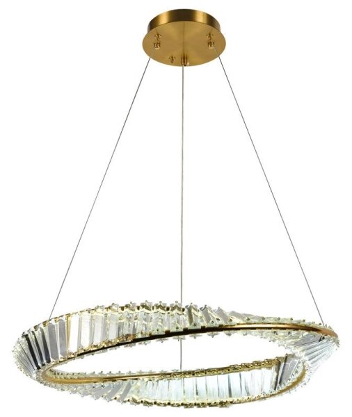Lustră LED de cristal dimabilă pe cablu LED/40W/230V + telecomandă