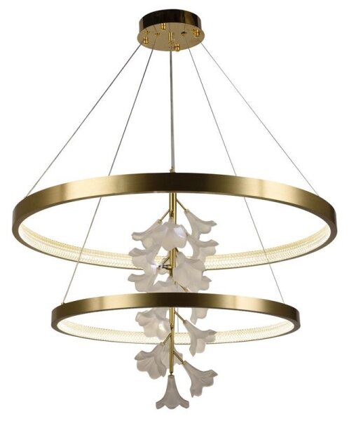 Lustră LED dimabilă pe cablu LED/100W/230V 3000-6500K + telecomandă