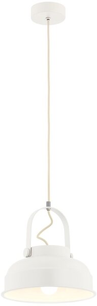 Lustră pe cablu DAKOTA 1xE27/15W/230V alb Argon 8284