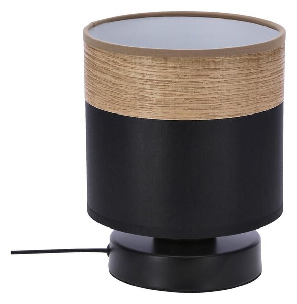 Lampă de masă PORTO 1xE27/60W/230V negru/maro