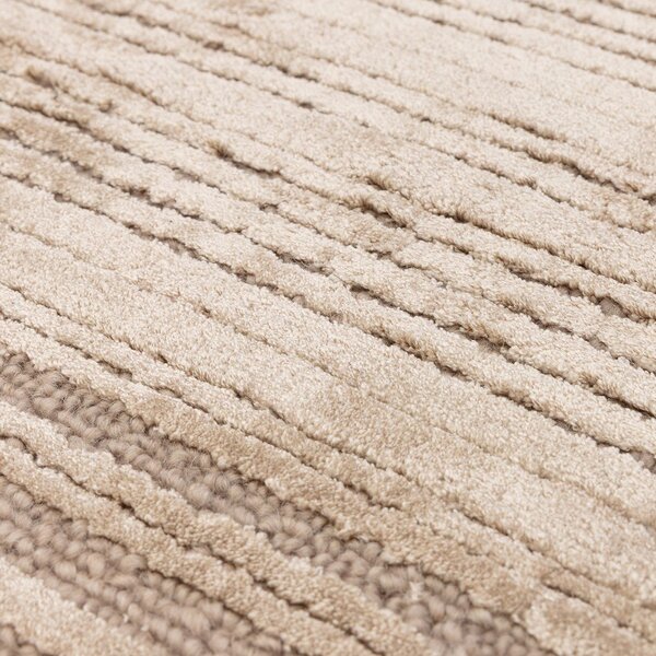 Covor bej țesut manual din amestesc de lână 120x170 cm Henley Sand – Asiatic Carpets